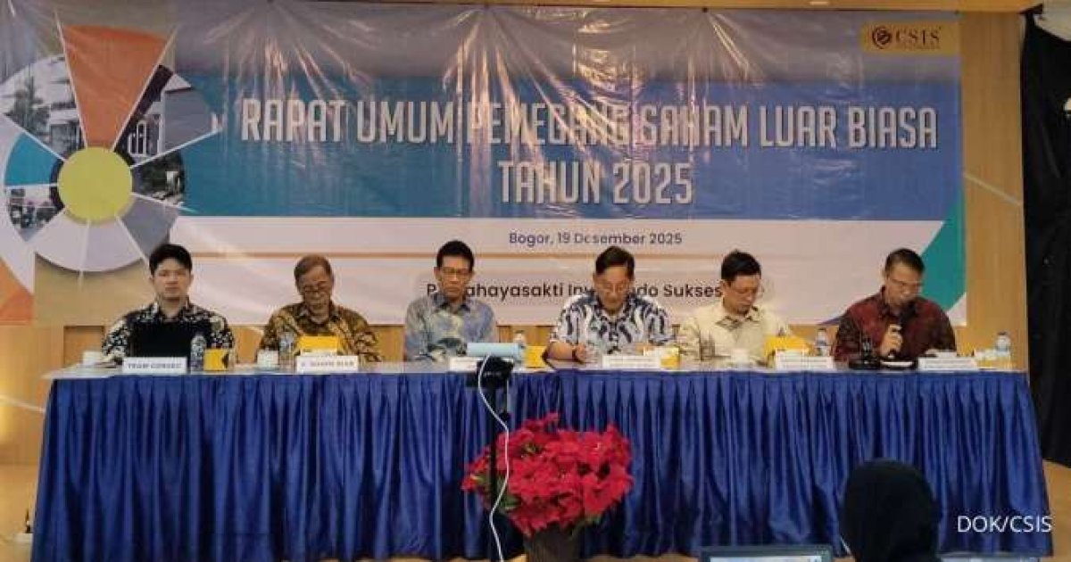 Kinerja Keuangan PT CSIS Menggeliat: Pendapatan Melonjak 263% Didorong Penjualan Aset Strategis