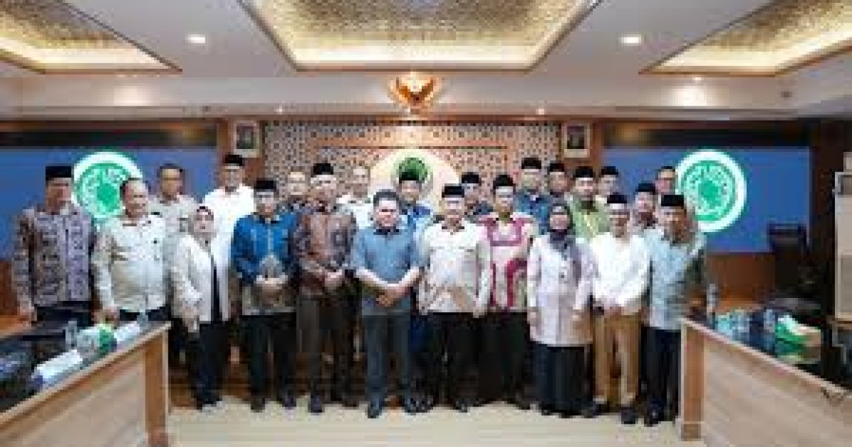 Kepala KSP Dudung Abdurachman berkunjung ke kantor MUI. (Dok. Tim KSP)