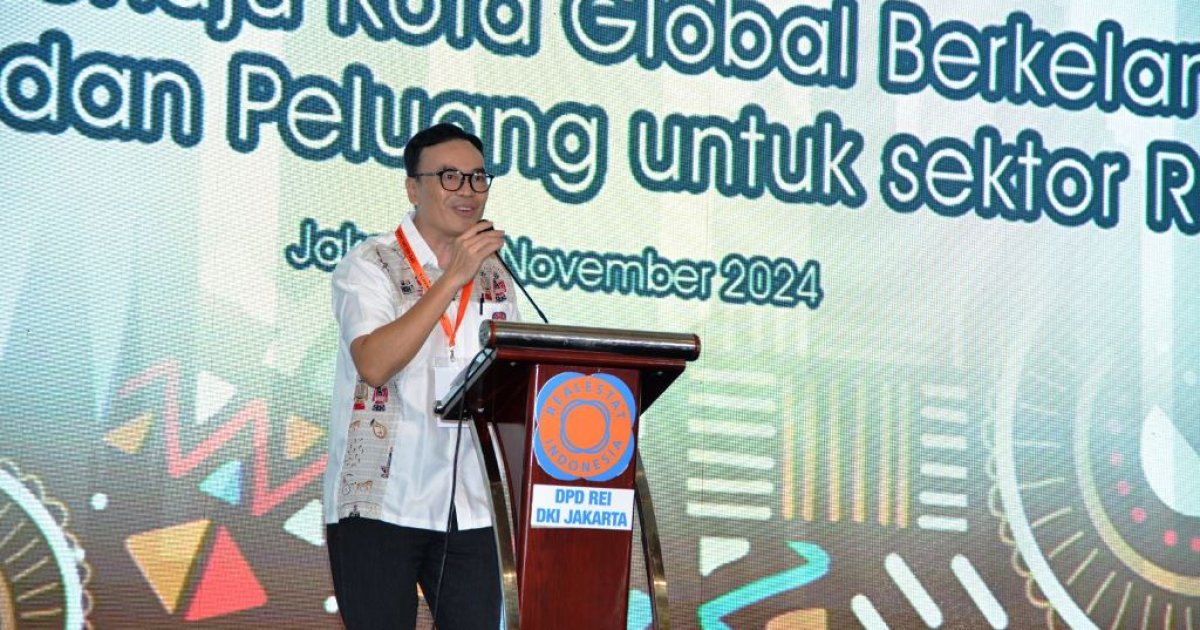 Ketua DPD REI DKI Jakarta Arvin F Iskandar