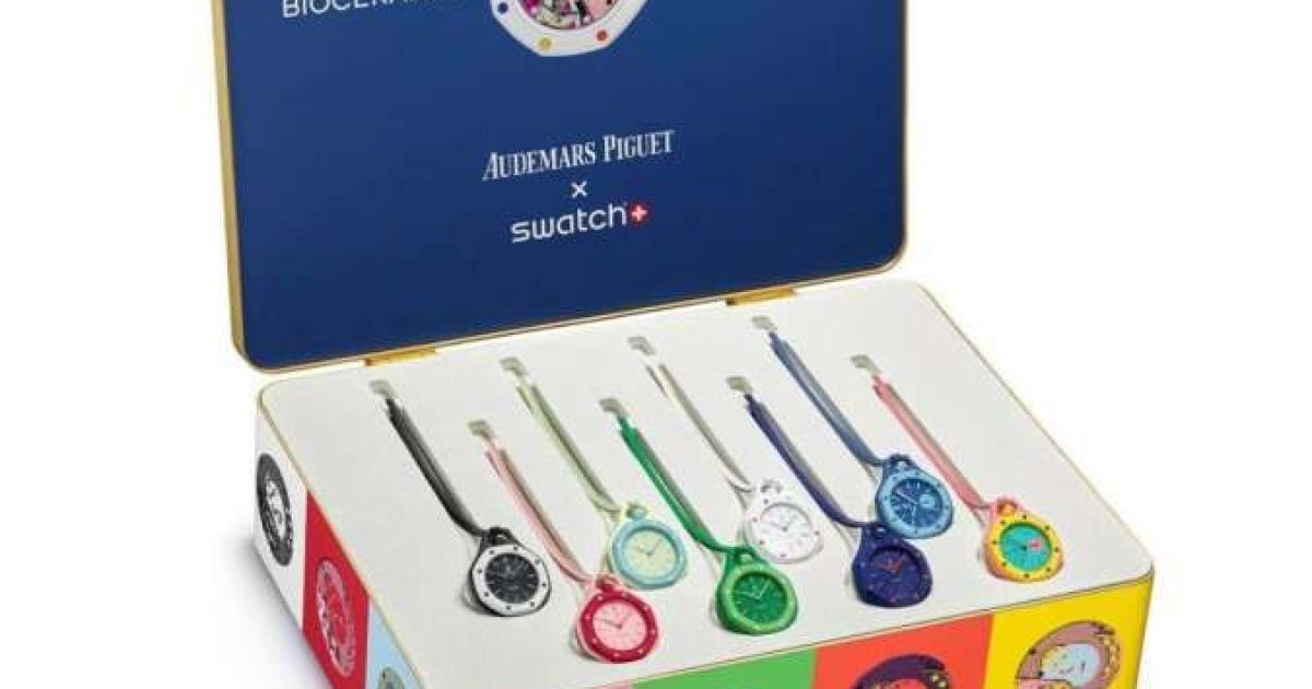 AP x Swatch Royal Pop Collection varian Lan Ba 

© Foto oleh swatch.com