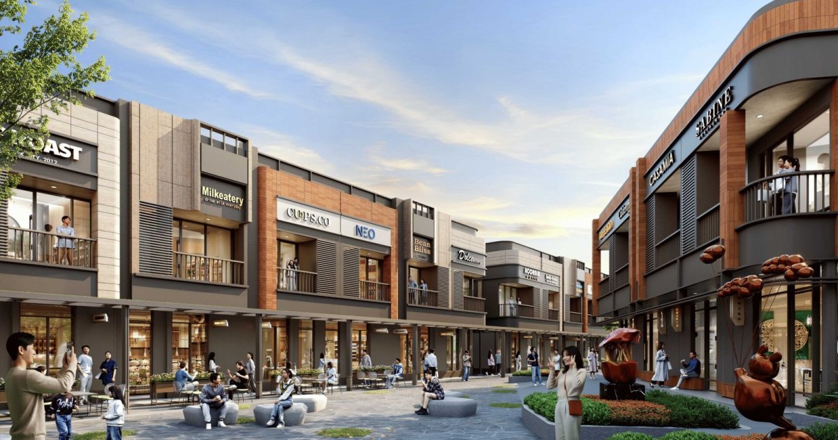 Artist impression Wander Alley Walk, klaster komersial terbaru di kawasan TOD Intermoda BSD City yang mengusung konsep pedestrian-friendly dan lifestyle commercial area. (Foto: Dok. Sinar Mas Land)