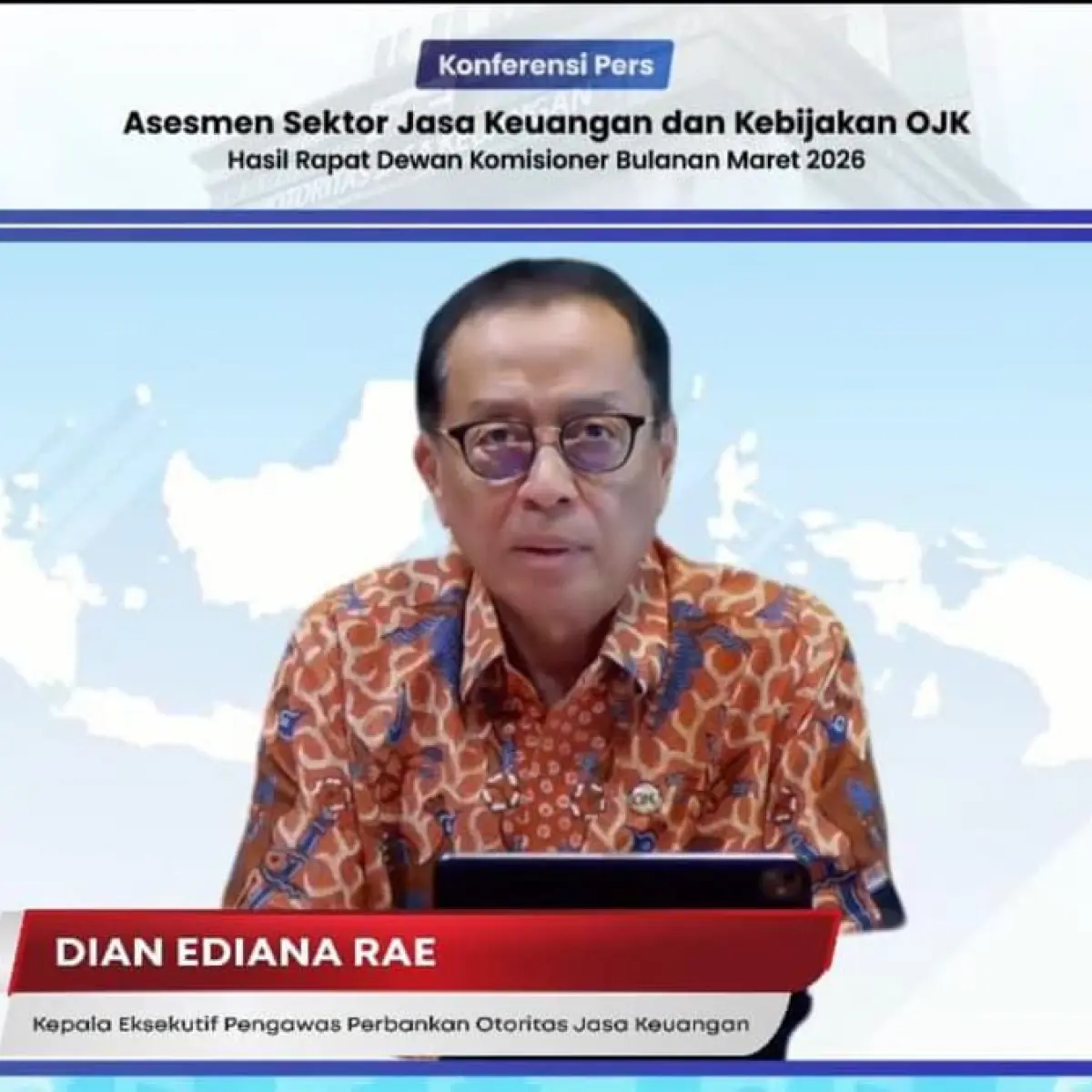 OJK Pastikan Ketahanan Perbankan RI Hadapi Risiko Geopolitik Timur Tengah