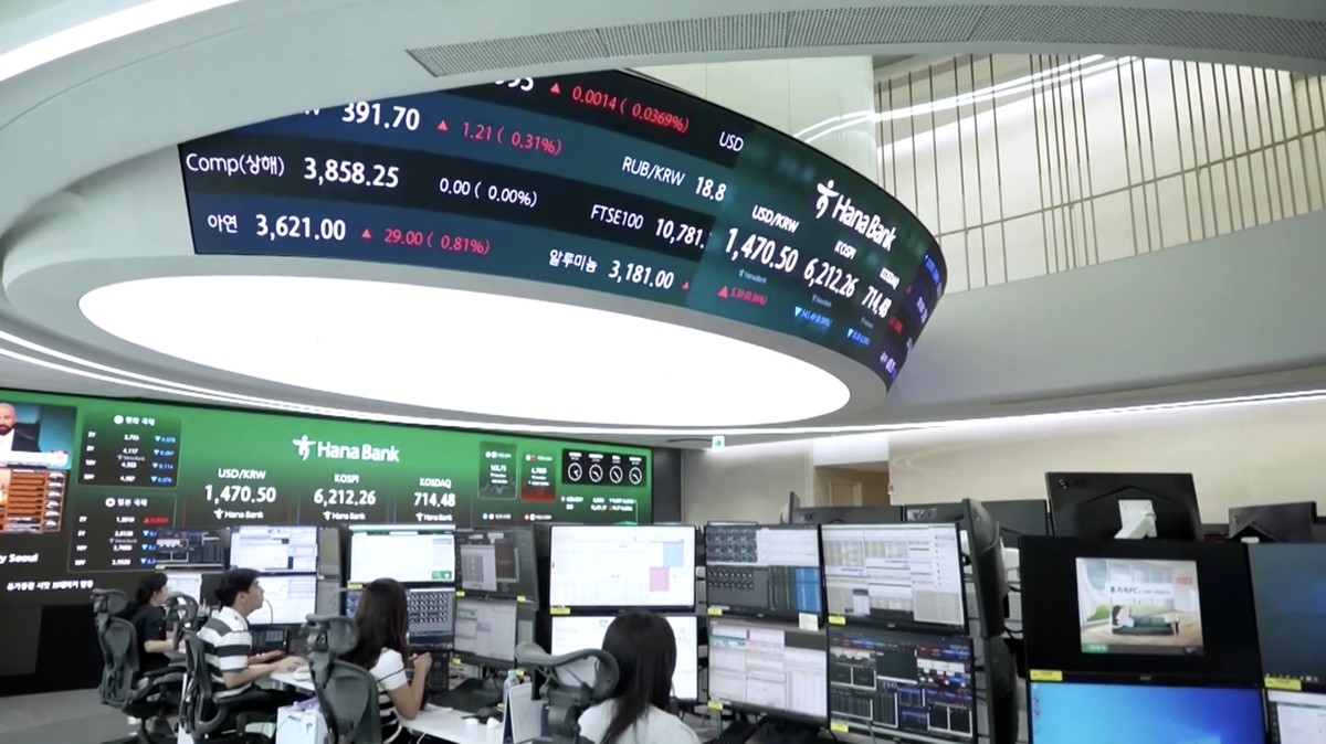 Foto: Korea Composite Stock Price Index (KOSPI). (Tangkapan Layar Reuters/)