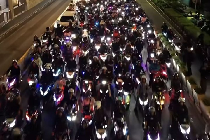 Konvoi Tanpa Izin Selebritas Internet Berujung Sanksi Polisi