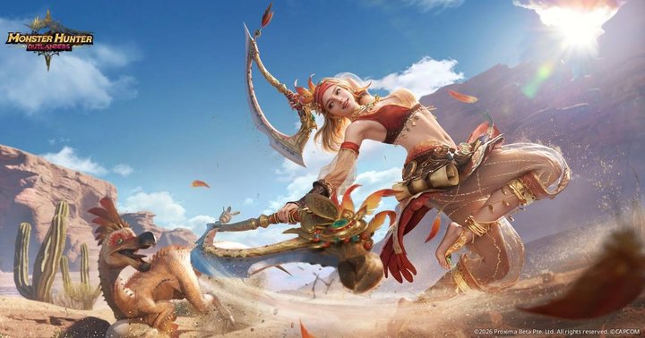 Monster Hunter Outlanders Hadir di Ponsel: Eksplorasi Aesoland, Bangun Fasilitas, dan Bertarung Bersama 4 Pemain