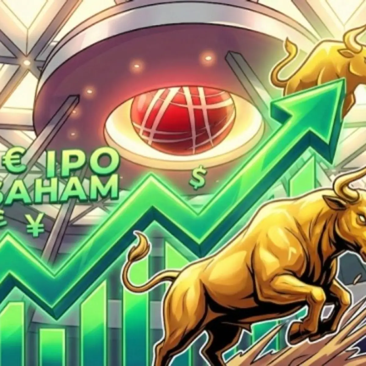 alasan banyak perusahaan gagal IPO IPO [Suara.com/Generated via AI Studio-Gemini]