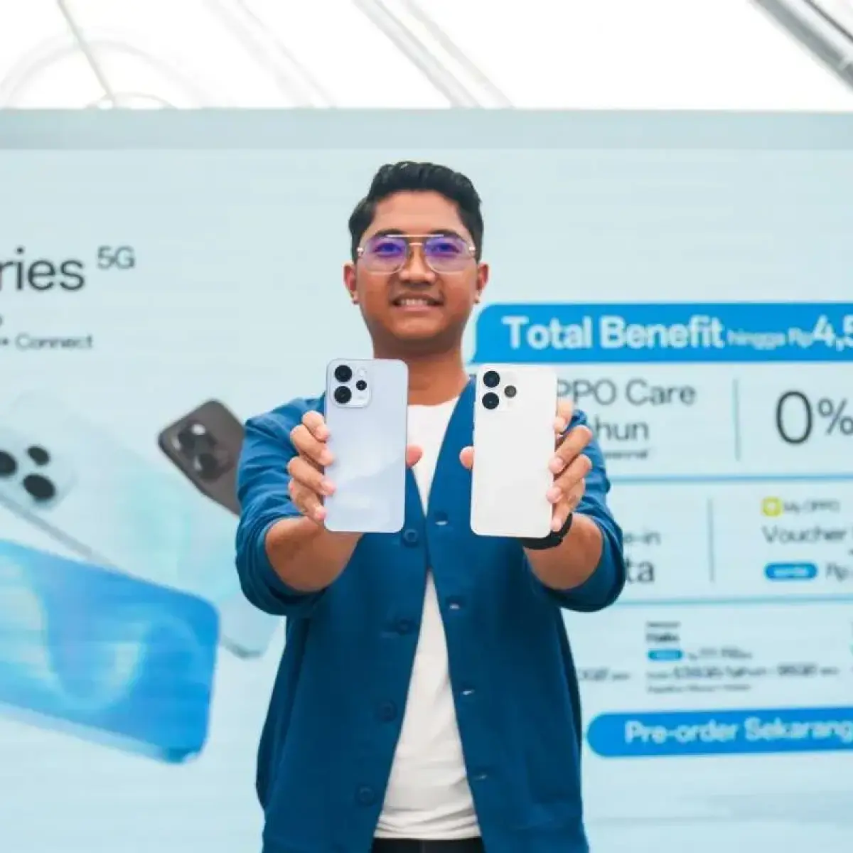 ILUSTRASI. OPPO Reno15 Series (KONTAN/Leni Wandira)