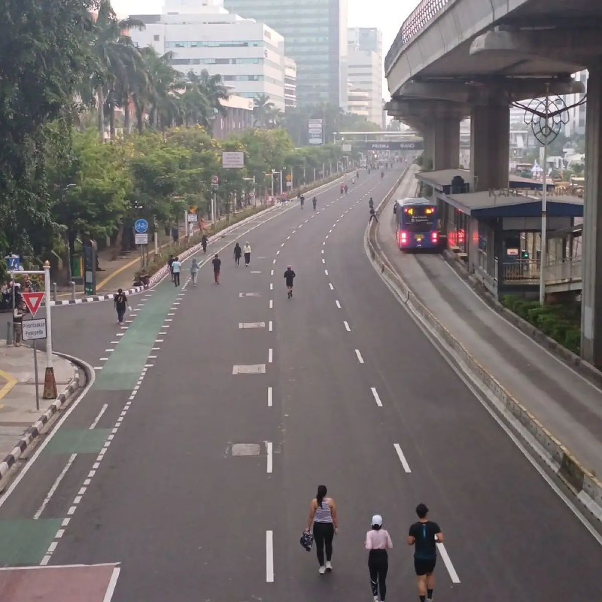 Dishub DKI Tunda CFD Rasuna Said Pekan Ini Guna Pembenahan Teknis dan Fasilitas