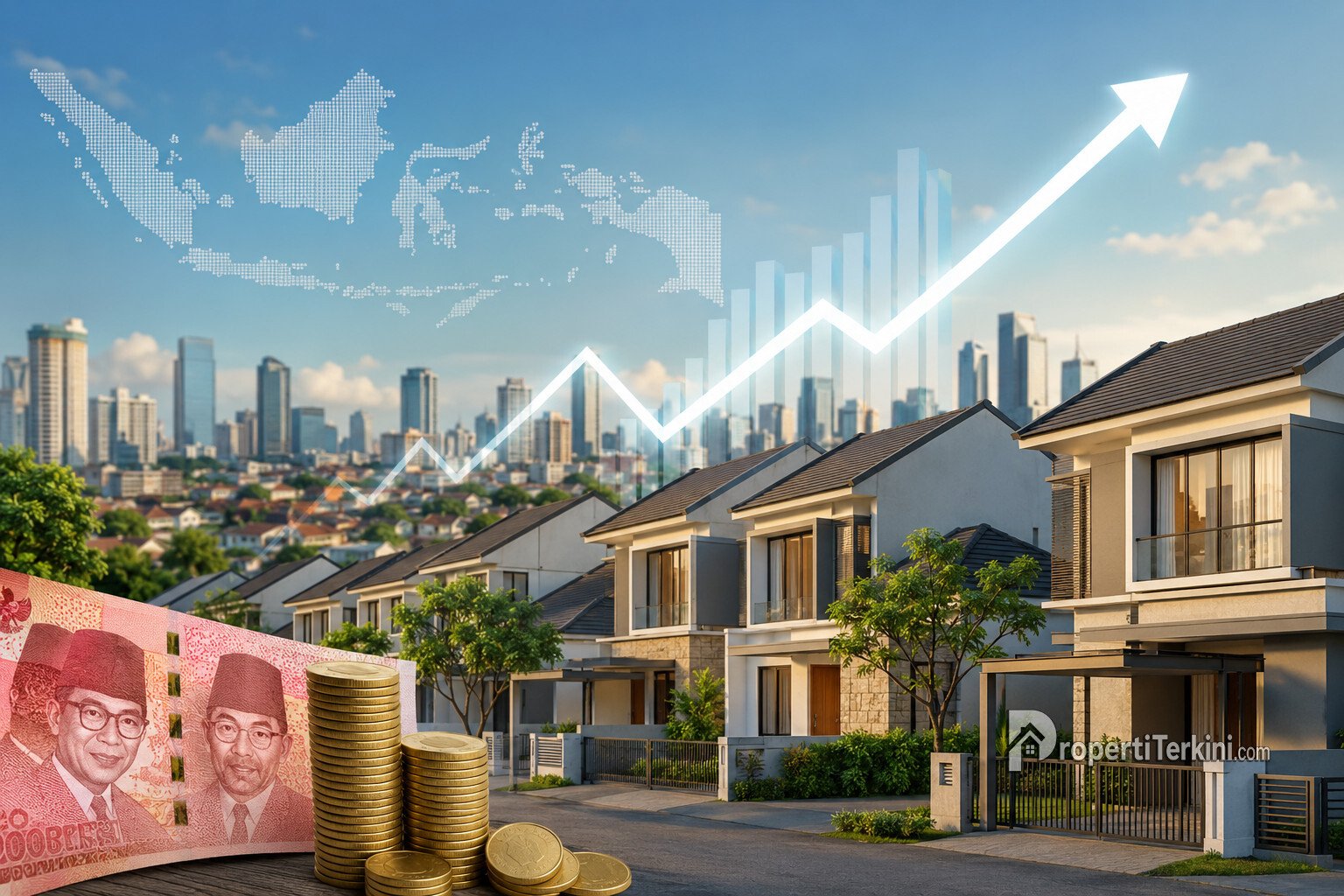 Pasar rumah sekunder di Indonesia masih menunjukkan pertumbuhan di tengah pelemahan Rupiah dan tekanan ekonomi global. (Ilustrasi/PropertiTerkini.com)
