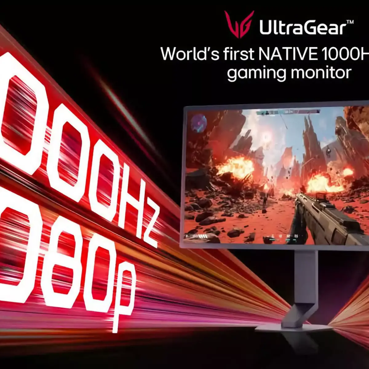 LG Luncurkan Monitor Gaming UltraGear 25G590B, Revolusi Refresh Rate 1.000 Hz Secara *Native*