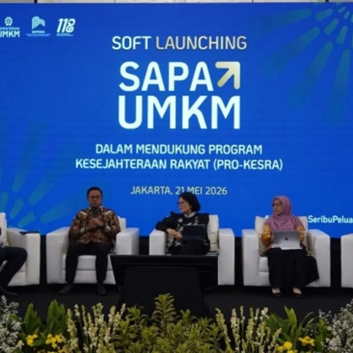 Soft launching SAPA UMKM di Kantor Kementerian PPN/Bappenas, Jakarta, Kamis (21/5/2026). (Dok: PNM)