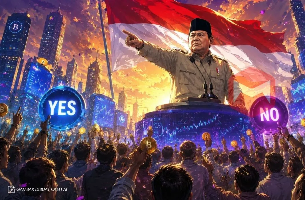 Taruhan Lengsernya Prabowo Subianto Sebagai Presiden Indonesia di Polymarket