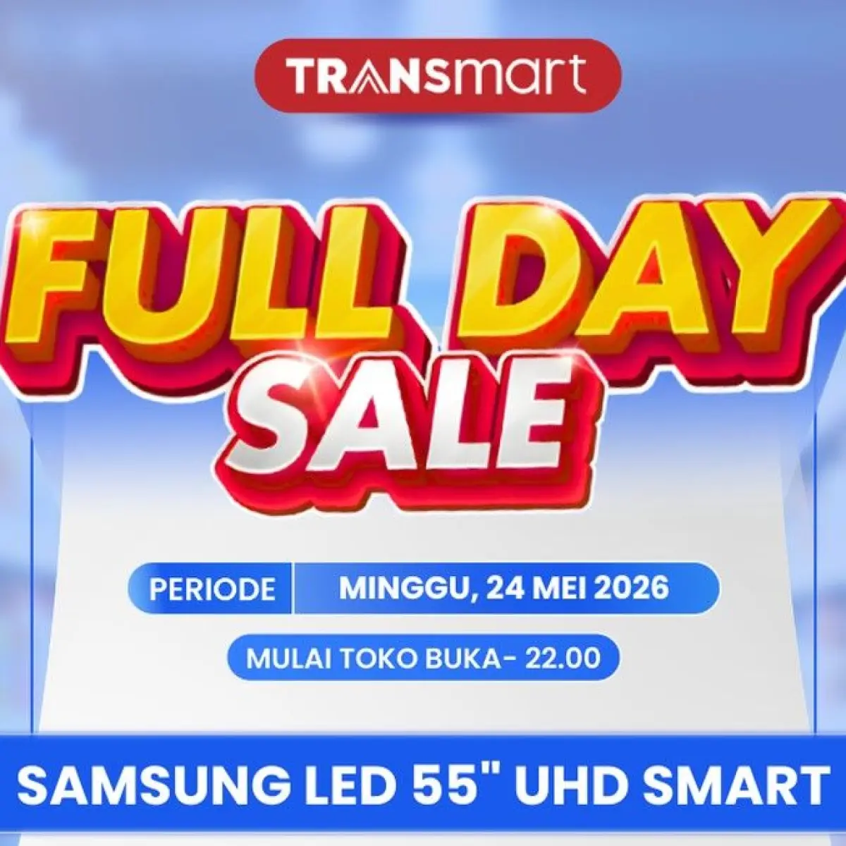 Transmart Sajikan Promo Spesial Akhir Pekan: Diskon Fantastis untuk Samsung LED TV 43 Inci