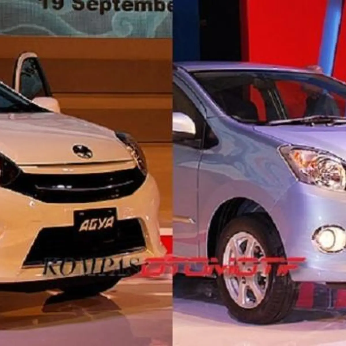 Mobil murah keluaran Astra, Agya dan Ayla(KOMPAS IMAGES)