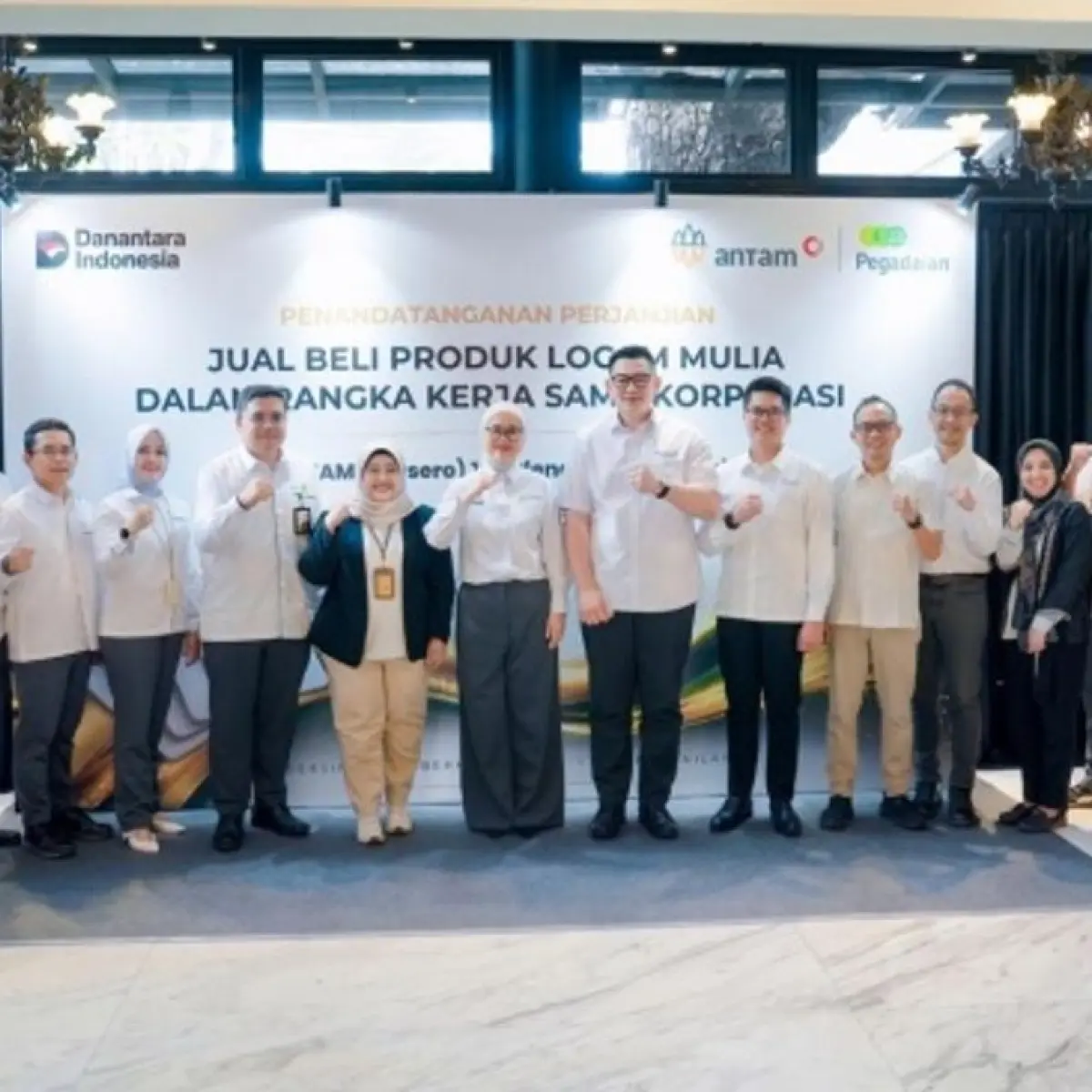 Pegadaian dan ANTAM Perkuat Ekosistem Emas Nasional Lewat Kemitraan Strategis Logam Mulia
