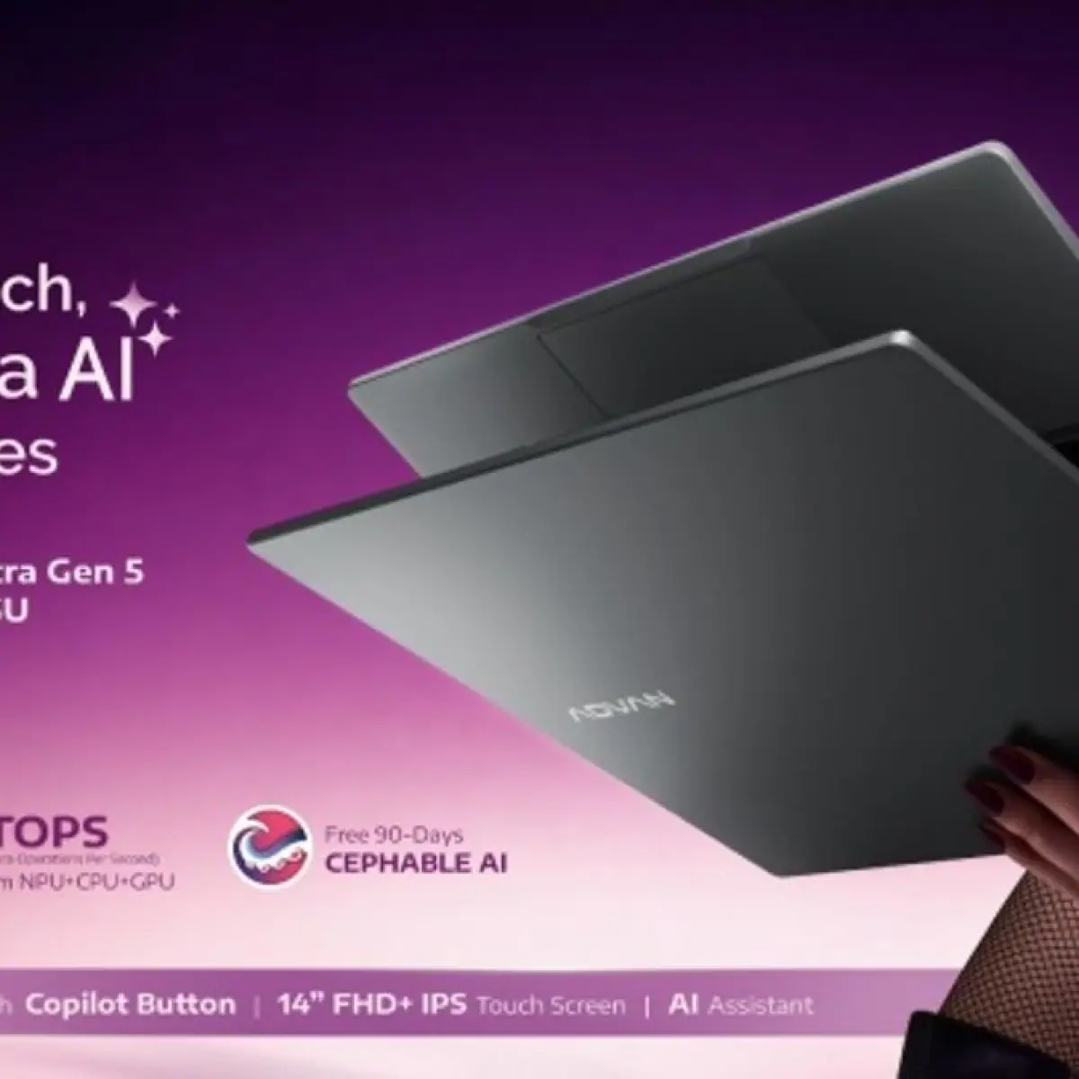 ADVAN Perkuat Pasar Laptop Nasional dengan Peluncuran AIGEN Ultra Berbasis Intel Core Ultra