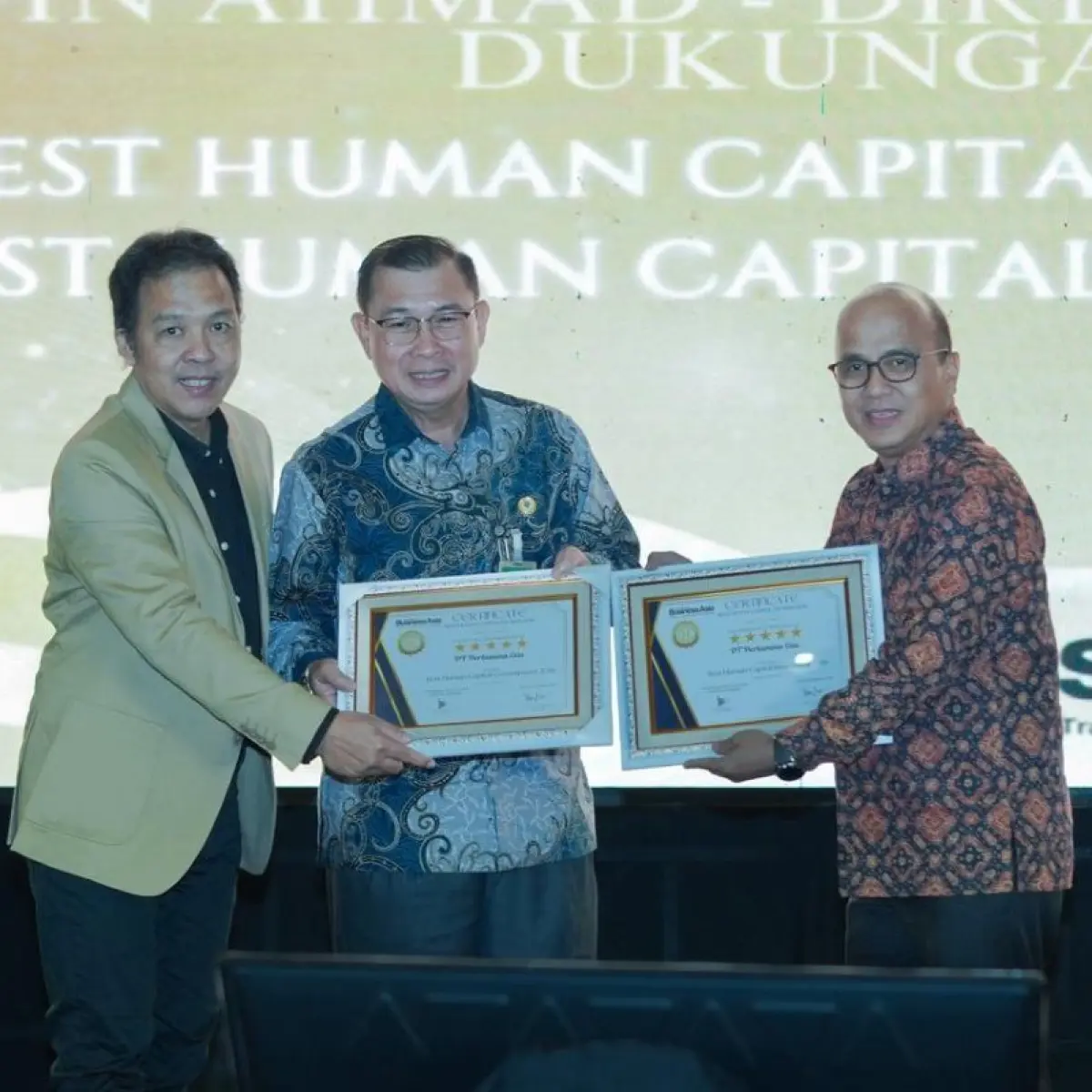 Pertamina Gas Dominasi Anugerah SDM Terbaik, Kuasai Tiga Kategori Bergengsi Best Human Capital Award 2026