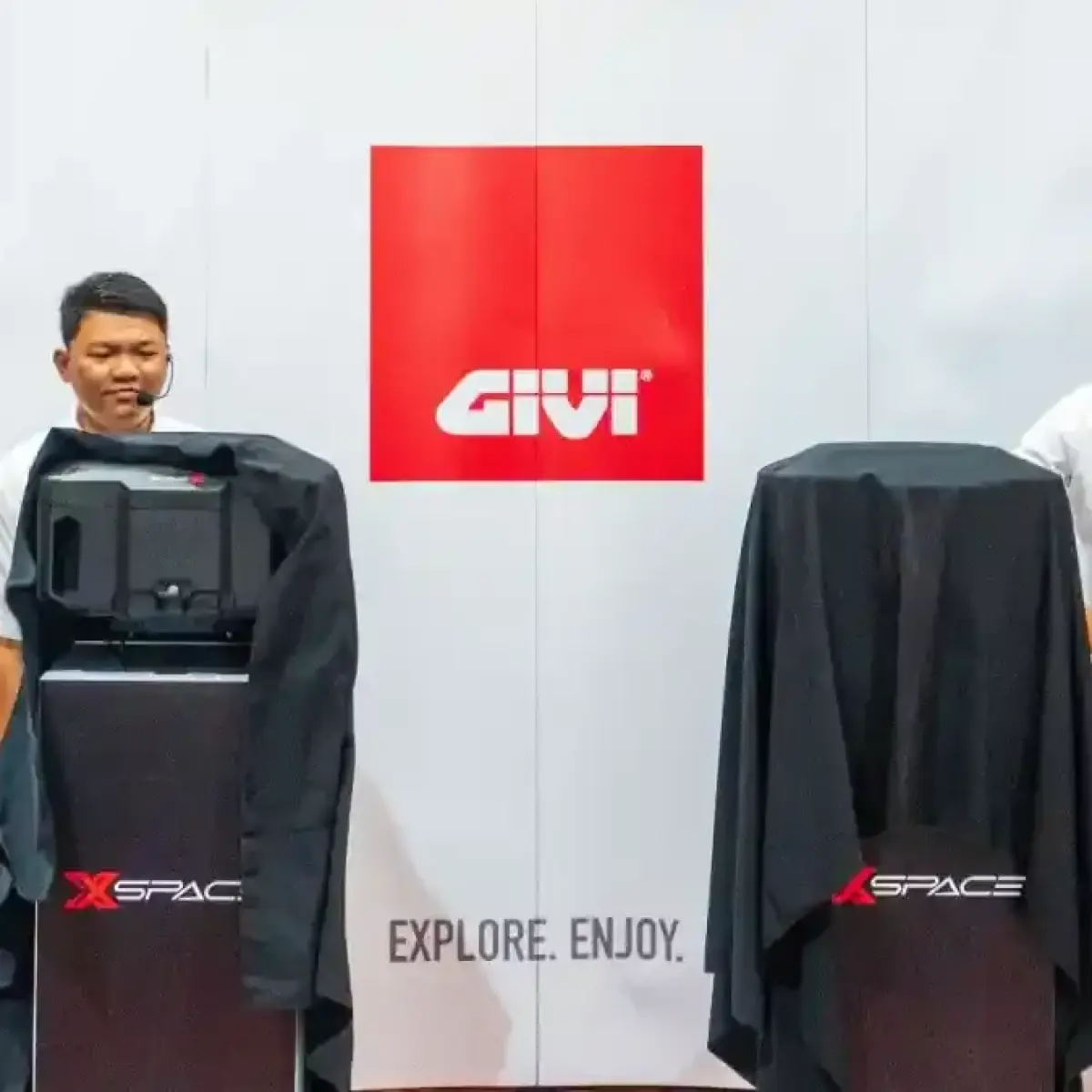 Boks motor Top Case Monokey GIVI XSpace. (Foto: GIVI)