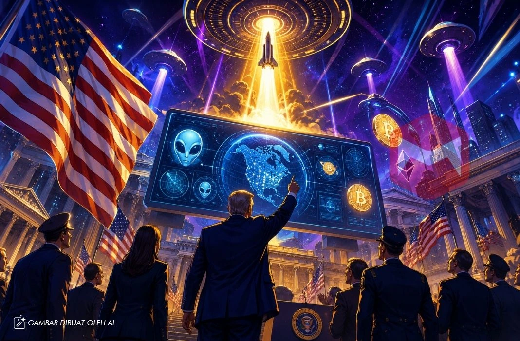 Misteri di Balik Peluncuran Situs 'Aliens.gov' Gedung Putih: Bukan UFO, Ternyata Fokus Isu Imigrasi