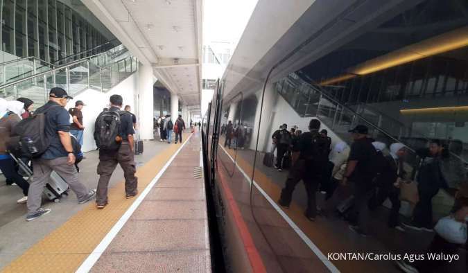 Antisipasi Lonjakan Penumpang Pasca Libur Panjang, KCIC Tambah Kapasitas Kereta Cepat Jakarta-Bandung