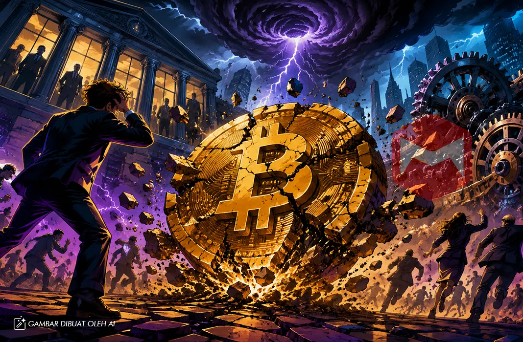 Analisis Mendalam: Tiga Pemicu Utama Terjadinya Koreksi Tajam Harga Bitcoin Rabu Kemarin
