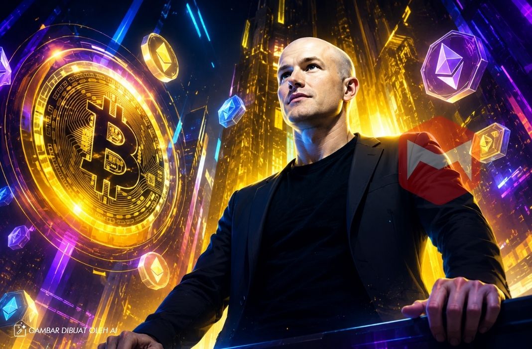 Meskipun Bitcoin Terkoreksi Tajam, CEO Coinbase Yakin Fundamental Industri Kripto Tetap Kuat