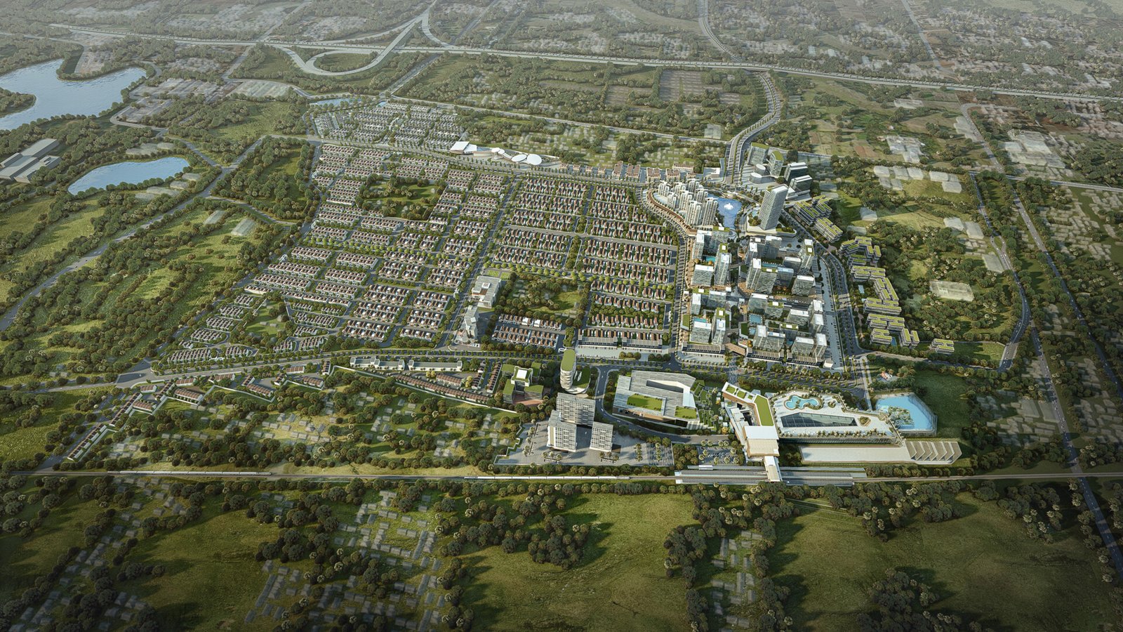 Masterplan kawasan Hiera BSD City yang dikembangkan PT Sinar Mitbana Mas, kolaborasi Sinar Mas Land dan Mitbana. Proyek mixed-use seluas 108 hektare ini meraih penghargaan Asia Pacific Property Awards 2026–2027 kategori Masterplan Indonesia. (Foto: Dok. Sinar Mas Land)