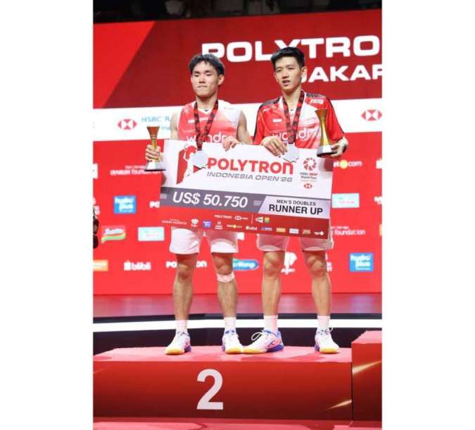 Capaian Ganda Raymond/Joaquin di Final BWF Super 1000 Jadi Bukti Keberhasilan Regenerasi Bulu Tangkis Indonesia