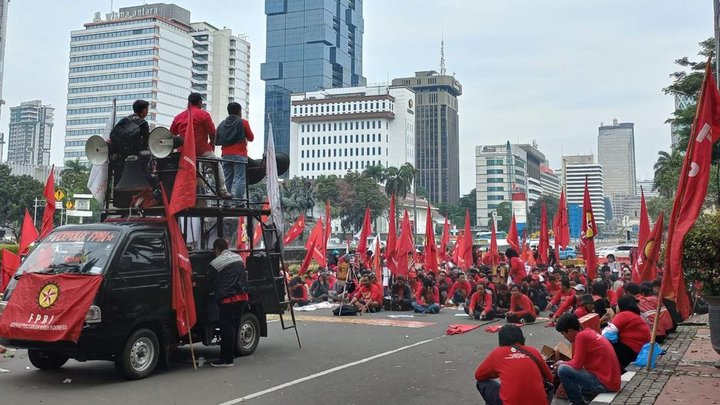 Antisipasi Aksi Mahasiswa di Bundaran HI: Polisi Siapkan Skema Pengalihan Arus Lalu Lintas