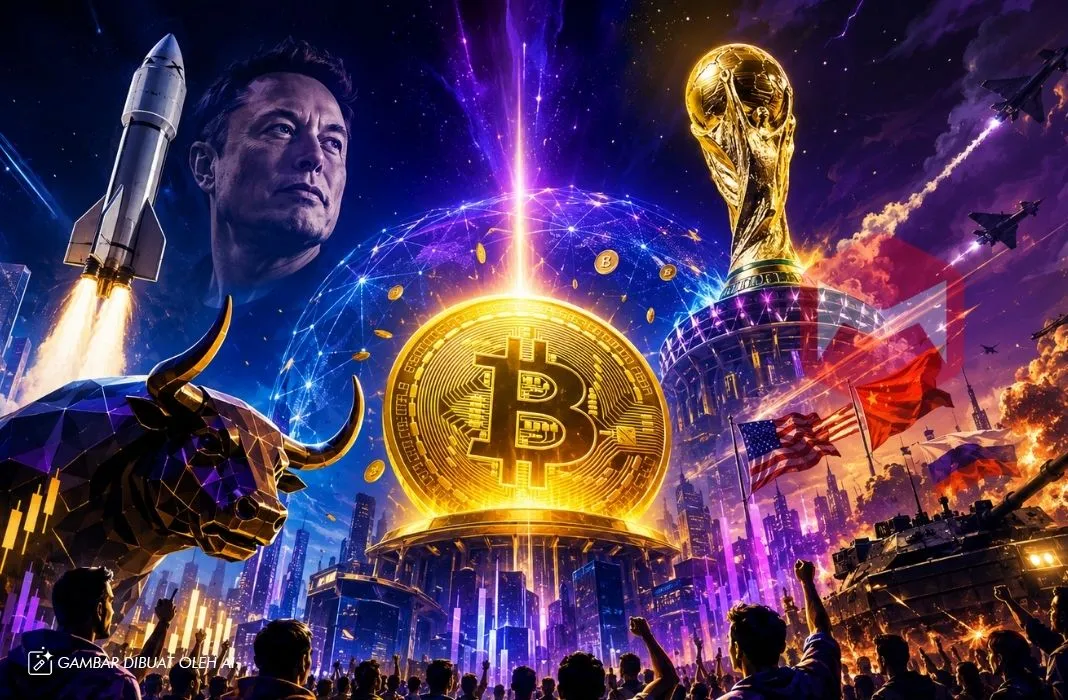 Geopolitik hingga Piala Dunia 2026: Faktor Non-Finansial yang Menggerakkan Pasar Kripto Pekan Ini