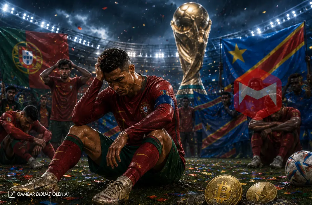 Trader yang Merugi Saat Laga Portugal vs DR Kongo di Piala Dunia 2026 – Polymarket