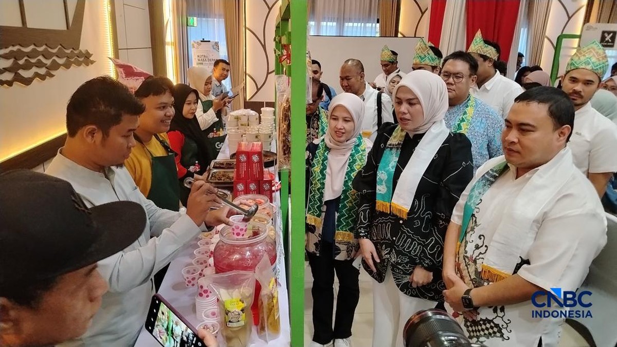 Foto: Grab Indonesia kembali melanjutkan program Kota Masa Depan, di kota Banjarmasin. (CNBC Indonesia/Novina Putri Bestari)