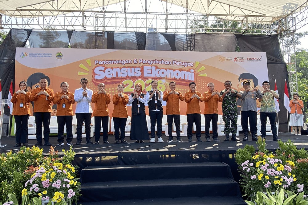 BPS Canangkan Sensus Ekonomi 2026 di Jateng, Sonny Harmadi Soroti Kekuatan Basis Usaha Nasional