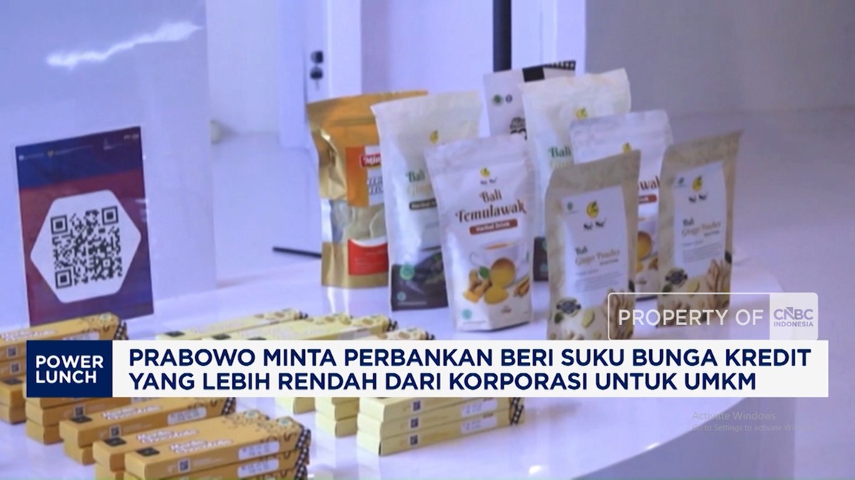 Presiden Prabowo Dorong Himbara Terapkan Bunga Kredit UMKM Lebih Kompetitif Ketimbang Korporasi