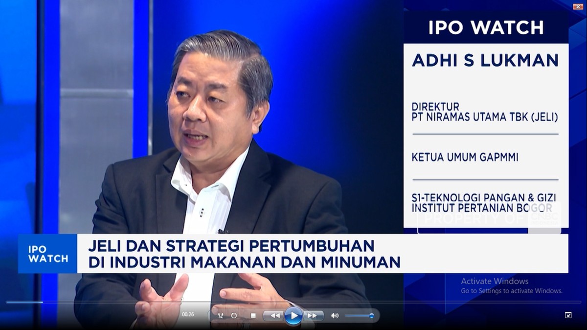 Produsen Nata De Coco JELI Siap Suntik Dana Rp392 Miliar Lewat IPO Tahun 2026