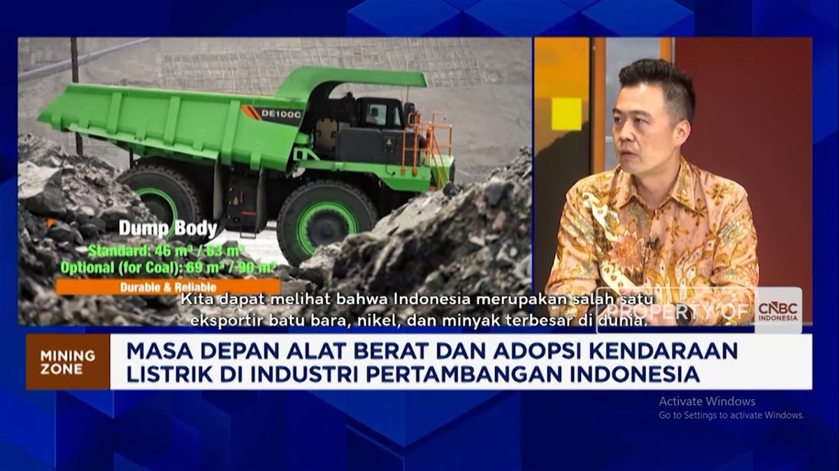 Produsen China Optimis Pasok Alat Berat Listrik Dukung Hilirisasi dan Transisi Energi Indonesia