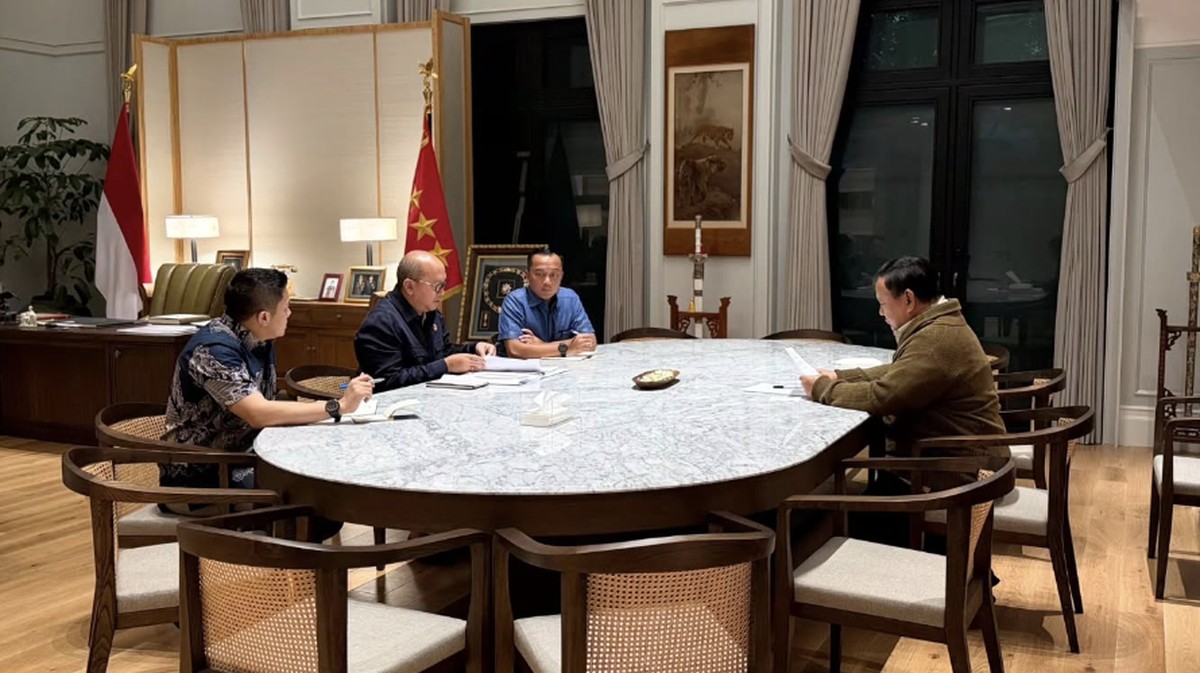 Foto: Presiden Prabowo Subianto menerima Menteri Investasi dan Hilirisasi/Kepala Danantara, Rosan Roeslani di kediaman pribadinya di Kertanegara, Jakarta. Minggu (21/6/2026). (Tangkapan layar instagram)