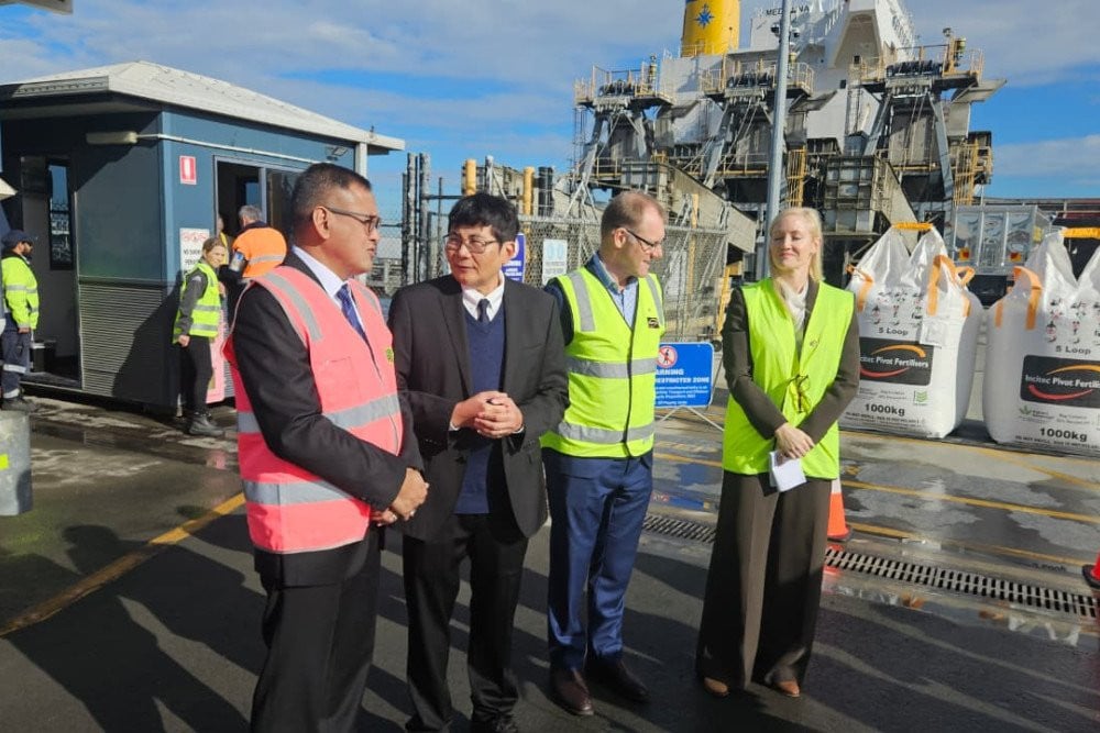 Pengiriman Perdana Pupuk Urea RI ke Australia Dimulai, Pengukuhan Kemitraan Strategis G2G Sektor Pupuk