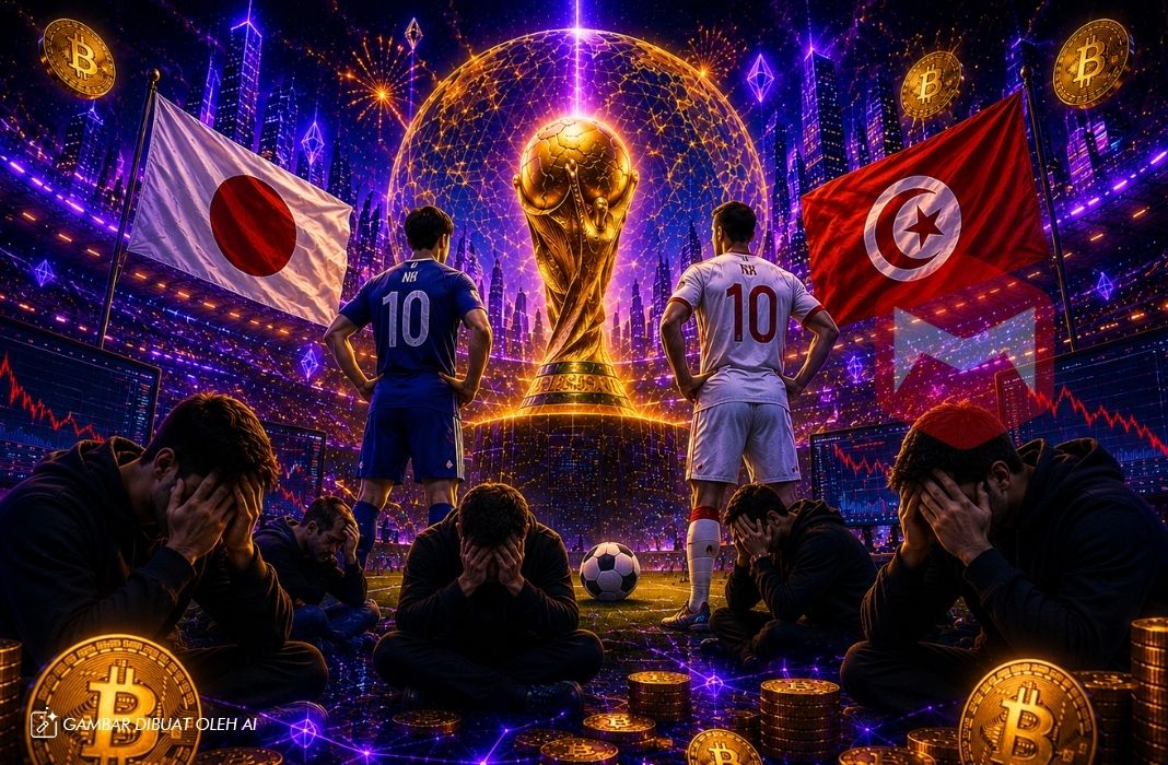 Trader VoidSlap yang Rugi Besar saat Laga Tunisia vs Jepang di Pildun 2026 – Polymarket