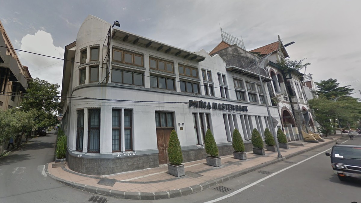 Foto: Ilustrasi Kantor Pusat PT. Prima Master Bank. (Tangkapan layar Google maps)