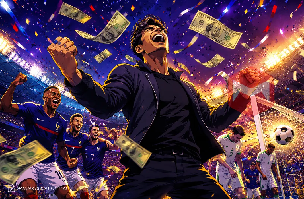 Sensasi Pasar Prediksi: Keuntungan Fantastis Trader Polymarket dari Akurasi Skor Prancis di Piala Dunia 2026