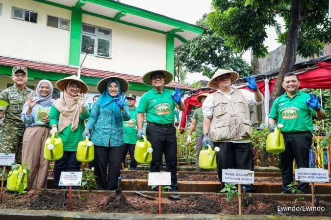 Kolaborasi Ewindo Dorong Ketahanan Pangan Jakarta Lewat Program Pertanian Perkotaan