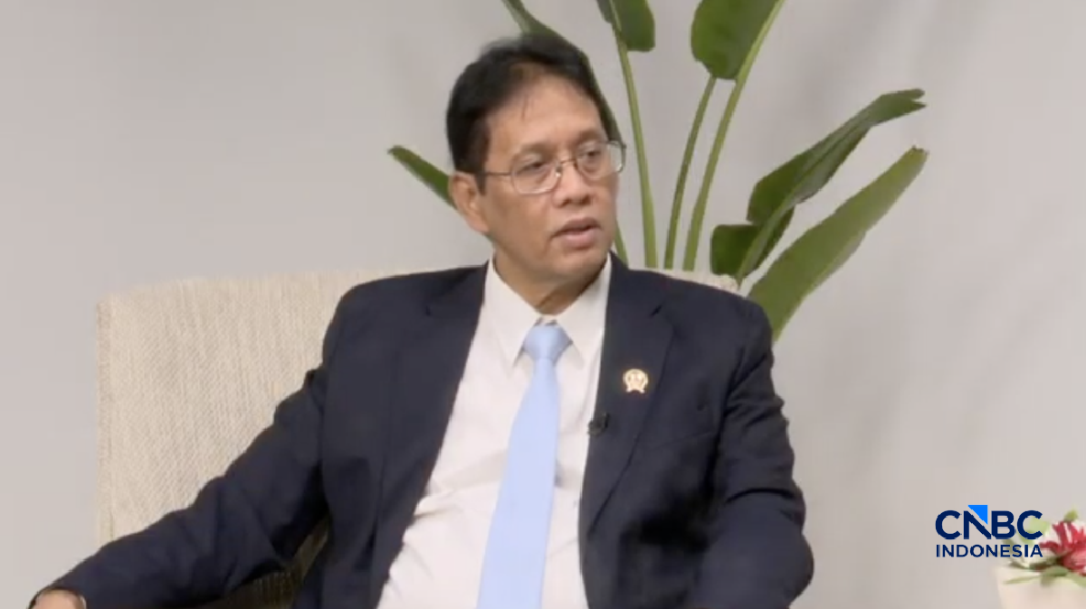 Foto: Menteri Keuangan RI, Purbaya Yudhi Sadewa dalam Economic Update, CNBC Indonesia, Rabu (24/06/2026). (CNBC Indonesia TV)