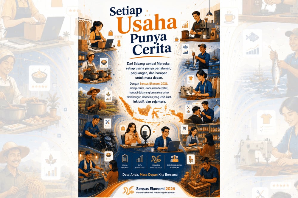 BPS Pastikan Sensus Ekonomi 2026 Jangkau Pelaku Usaha Digital di Marketplace