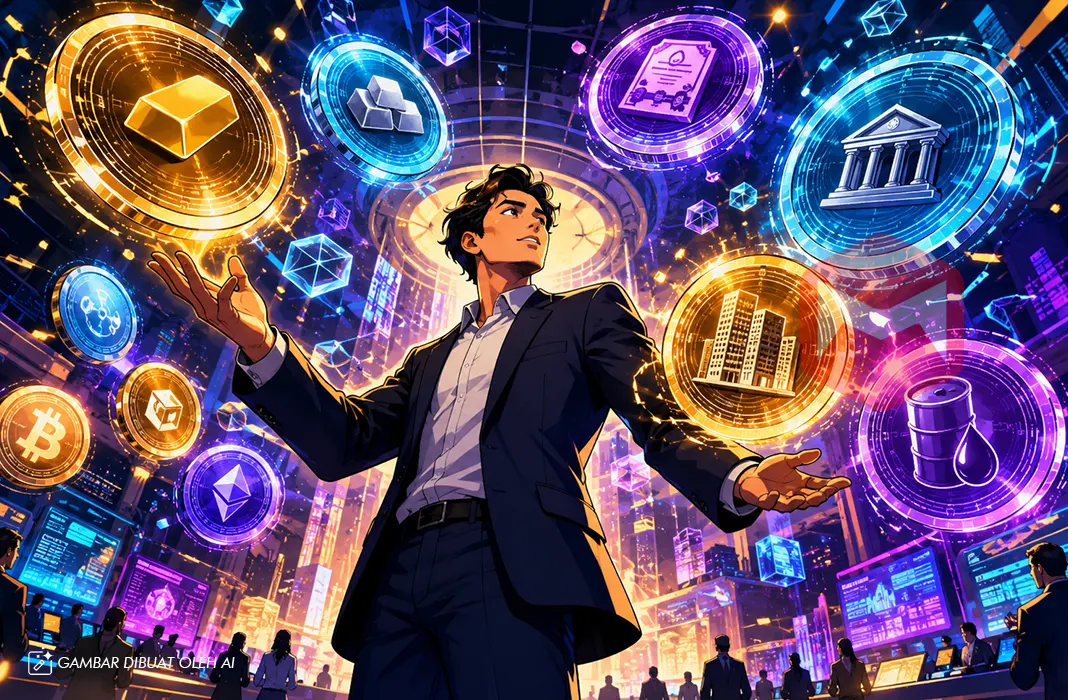 Transformasi Bursa Kripto: Tokenisasi Aset Dunia Nyata (RWA) Jadi Magnet Utama Investor