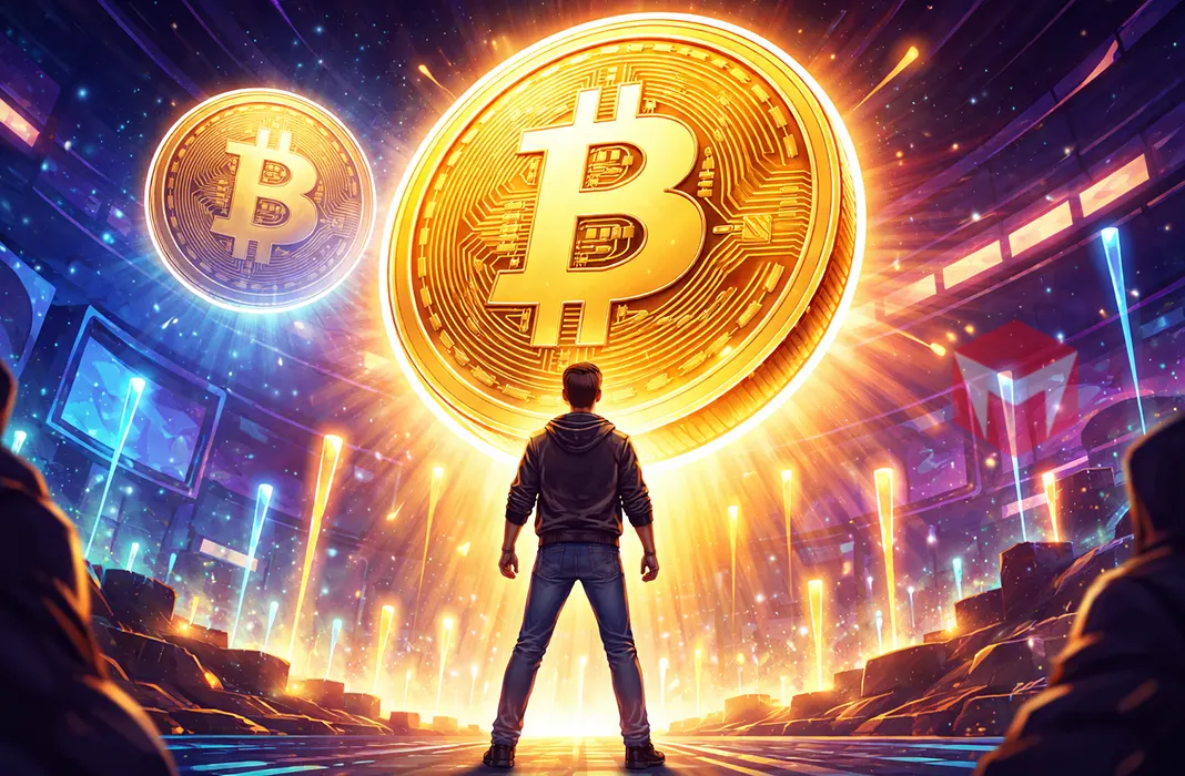 Grafik Pergerakan BTC vs M1 – Gert van Lagen