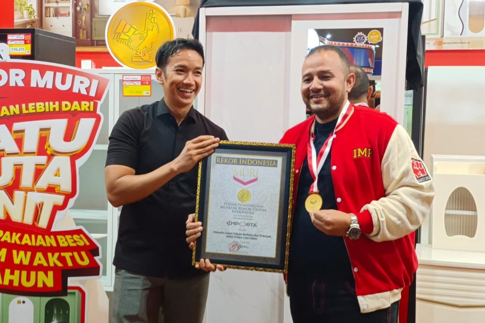 Importa Cetak Sejarah, Raih Rekor MURI Penjualan Lemari Besi 1 Juta Unit dalam Lima Tahun