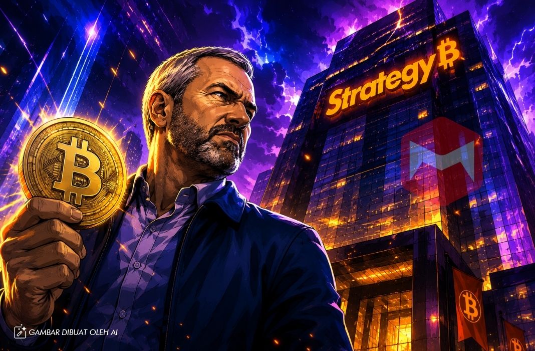 CEO Ripple Angkat Bicara: Strategi Akumulasi Bitcoin Michael Saylor Dianggap Merugikan Pasar Kripto Global