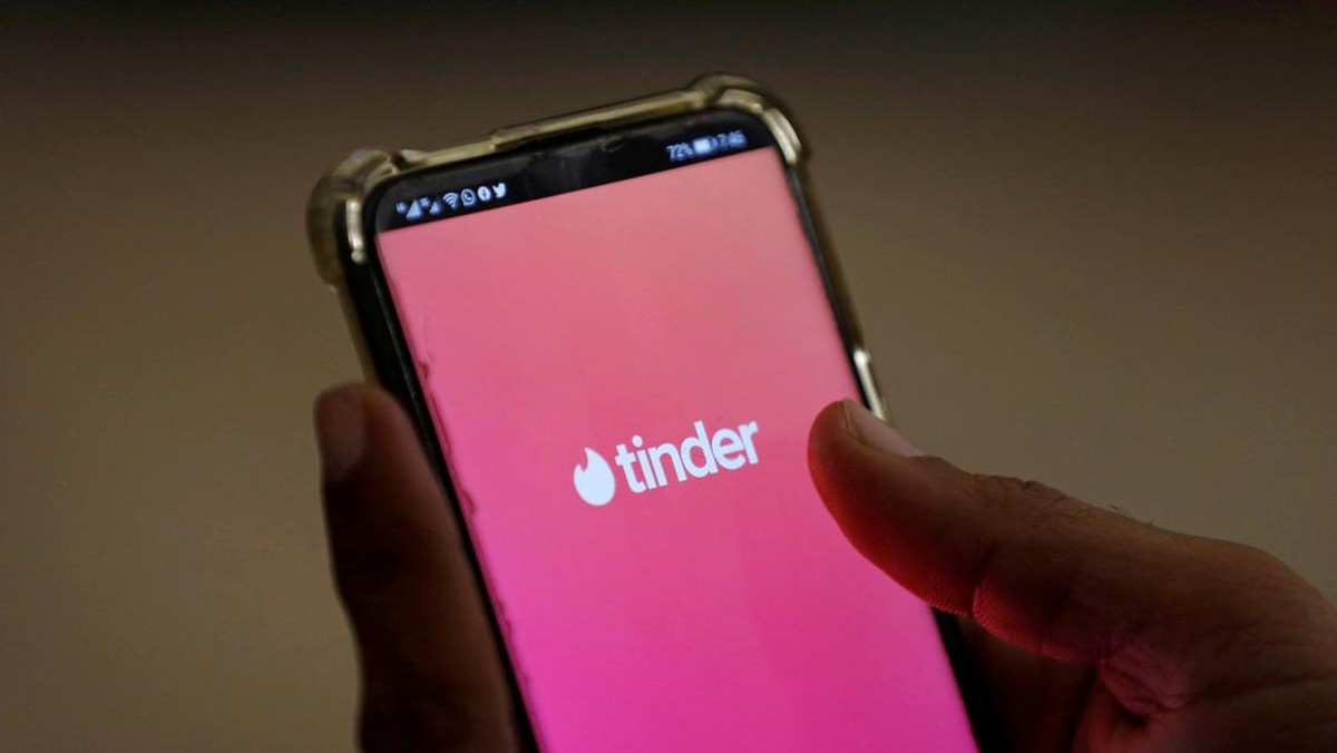 Foto: TInder. (REUTERS/Akhtar Soomro/Illustration/File Photo)