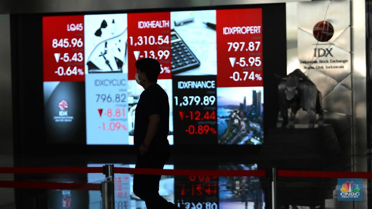 Foto: Ilustrasi Bursa Efek Indonesia. (CNBC Indonesia/Muhammad Sabki)